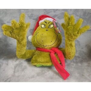Ruz How The Grinch Stole Christmas Tree Hugger Topper Green Plush Posable Arms
